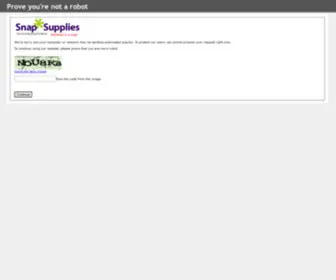 Snapsupplies.com(Snap Supplies) Screenshot