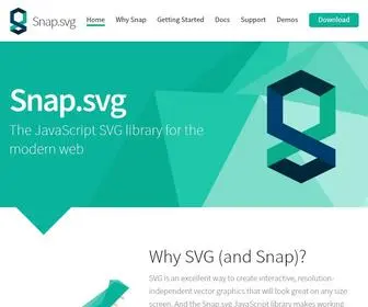 Snapsvg.io(Snap.svg) Screenshot