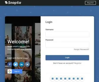 Snapta.in(Social) Screenshot