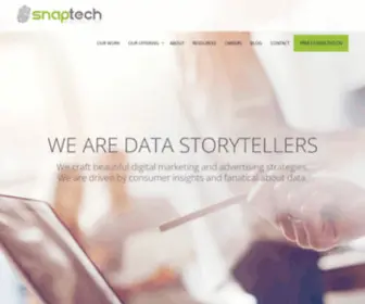 Snaptech.com(Digital Marketing Agency) Screenshot