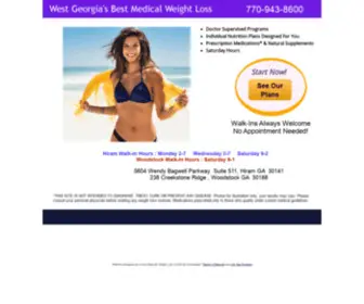 Snapthin.com(Hiram Medical Weight Loss Clinic) Screenshot