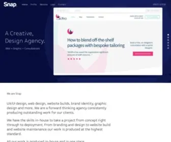 Snapwebdesign.co.uk(Snap Web Design Warrington) Screenshot