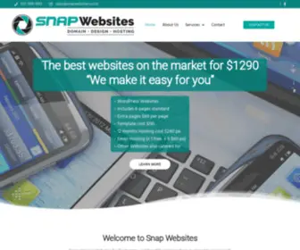 Snapwebsites.co.nz(Snap Marketing) Screenshot