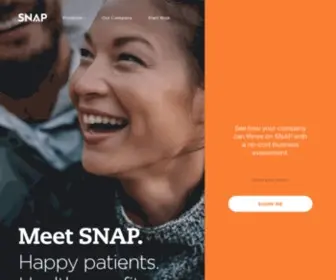 Snapworx.com(The AI platform for better patient management) Screenshot