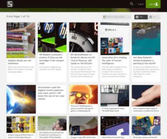 Snapzu.com(Snapzu is a community of web communities) Screenshot