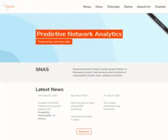 Snas.io(Homepage) Screenshot