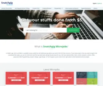 Snatchgig.com(snatchgig) Screenshot