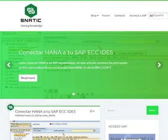 Snatic.com(Sharing Knowledge) Screenshot