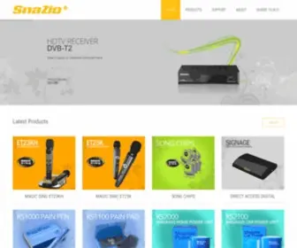 Snazio.com(Digital Home Solution) Screenshot