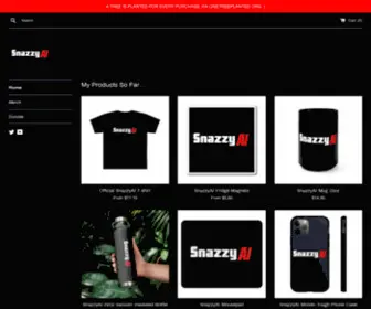 Snazzyai.com(Home of SnazzyAI merch) Screenshot