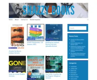 Snazzybooks.com(Reviews, new releases and more) Screenshot