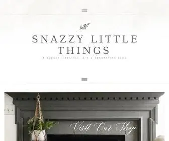 Snazzylittlethings.com(DIY & Decorating Home) Screenshot