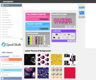 Snazzyspace.com(Backgrounds, Wallpapers, Phone Cases and more) Screenshot