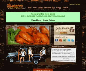 Snazzyspooler.com(Snazzy's Hot Wings and Sassy Things) Screenshot