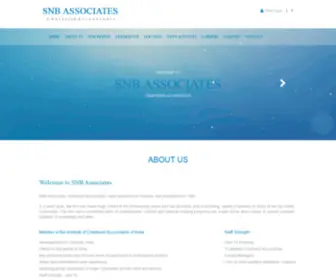 Snba.in(SNB Associates) Screenshot