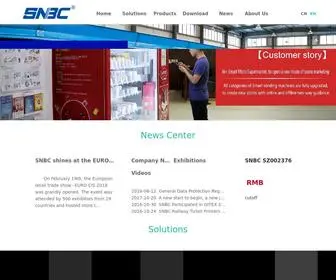 SNBC.com.cn(SNBC New Beiyang) Screenshot