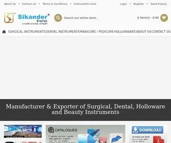 SNB.com.pk(Surgical, Dental and Beauty Care Instruments) Screenshot