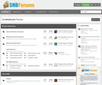 SNbforums.com(SmallNetBuilder Forums) Screenshot
