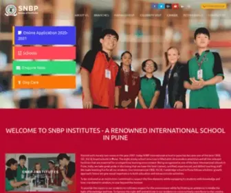 SNbpinstitutes.com(Best International School In Pune) Screenshot