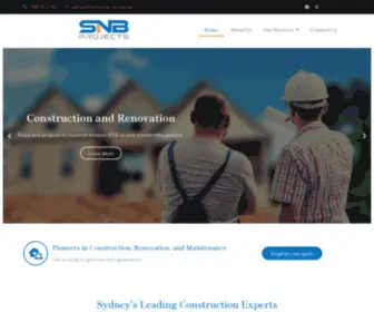 SNBprojects.com.au(SNB Projects) Screenshot