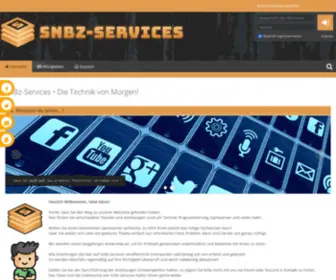 SNBZ-Services.com(Die Technik von Morgen) Screenshot