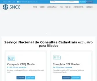 SNCC.com.br(Serviço) Screenshot