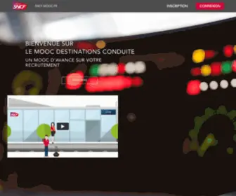 SNCF-Mooc.fr(MOOC SNCF) Screenshot