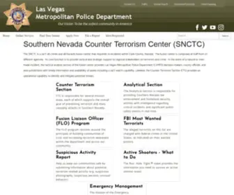 SNCTC.org(SNCTC Trusted Information Exchange) Screenshot