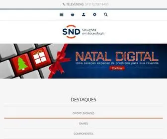 SND.com.br(SND Distribuição) Screenshot