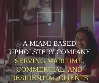 SNddecorator.com(Miami based upholstery company serving maritime) Screenshot