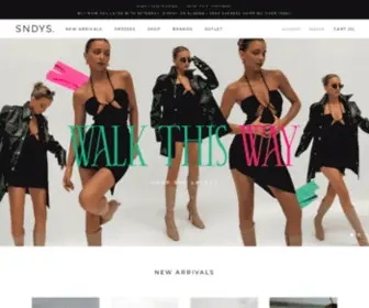 SNDYS.com.au(Womens Clothing Online) Screenshot