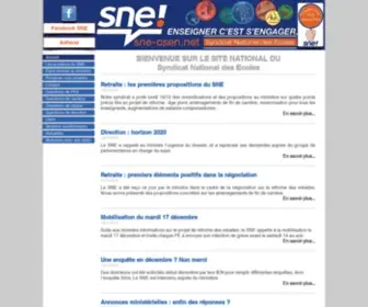 Sne-Csen.net(écoles) Screenshot