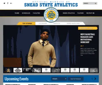 Sneadathletics.com(Snead State Community College) Screenshot