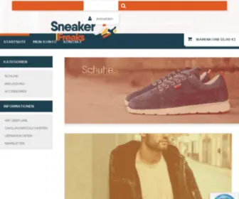 Sneaker-Freaks.de(Streetwear Shop) Screenshot