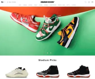 Sneakerarchive.com(Stadium Goods) Screenshot