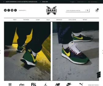 Sneakerbaas.nl(Online sneakers kopen) Screenshot