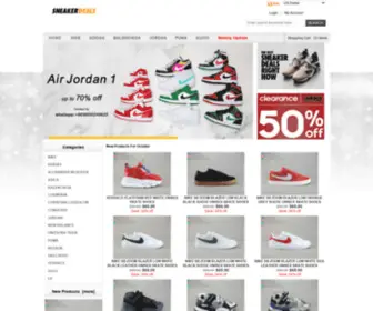 Sneakerdeals.ru(Sneaker Deals) Screenshot