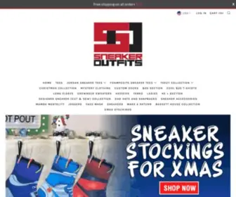 Sneakeroutfits.com(#1 spot for sneaker apparel) Screenshot