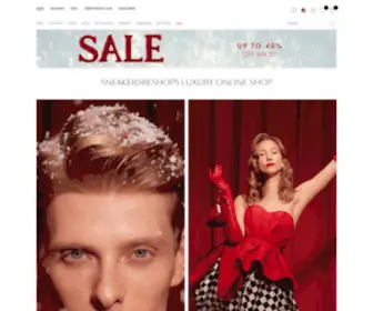 Sneakersbe.com(Luxury Online Shop) Screenshot