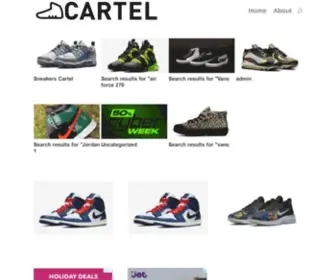 Sneakerscartel.com(Sneakers Cartel) Screenshot