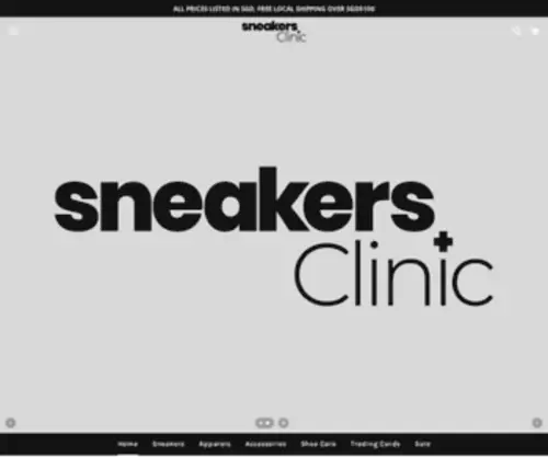 Sneakersclinic.com(SneakersClinic) Screenshot