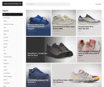 Sneakersnews.ru(Новости про кроссовки) Screenshot