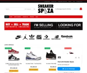 Sneakerspaza.co.za(Sneaker Spaza) Screenshot