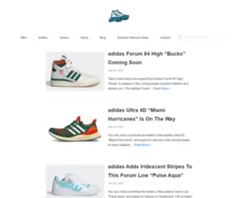 Sneakersshape.com(Sneakers Shape) Screenshot