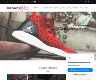 Sneakersspa.pl(Szewc SneakersSpa Warszawa) Screenshot