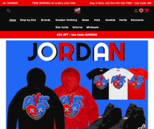 Sneakertees101.com(Buy Jordans Online) Screenshot