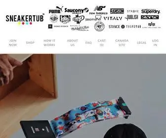 Sneakertub.com(Sneakertub) Screenshot