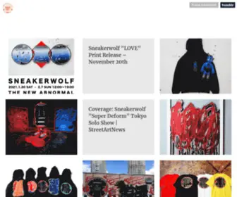 Sneakerwolf.com(Sneaker wolf) Screenshot