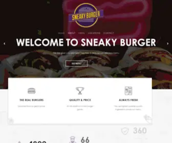 Sneakyburger.com.au(Sneaky Burger) Screenshot