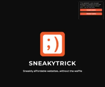 Sneakytrick.com(Affordable Scarborough Website Design) Screenshot